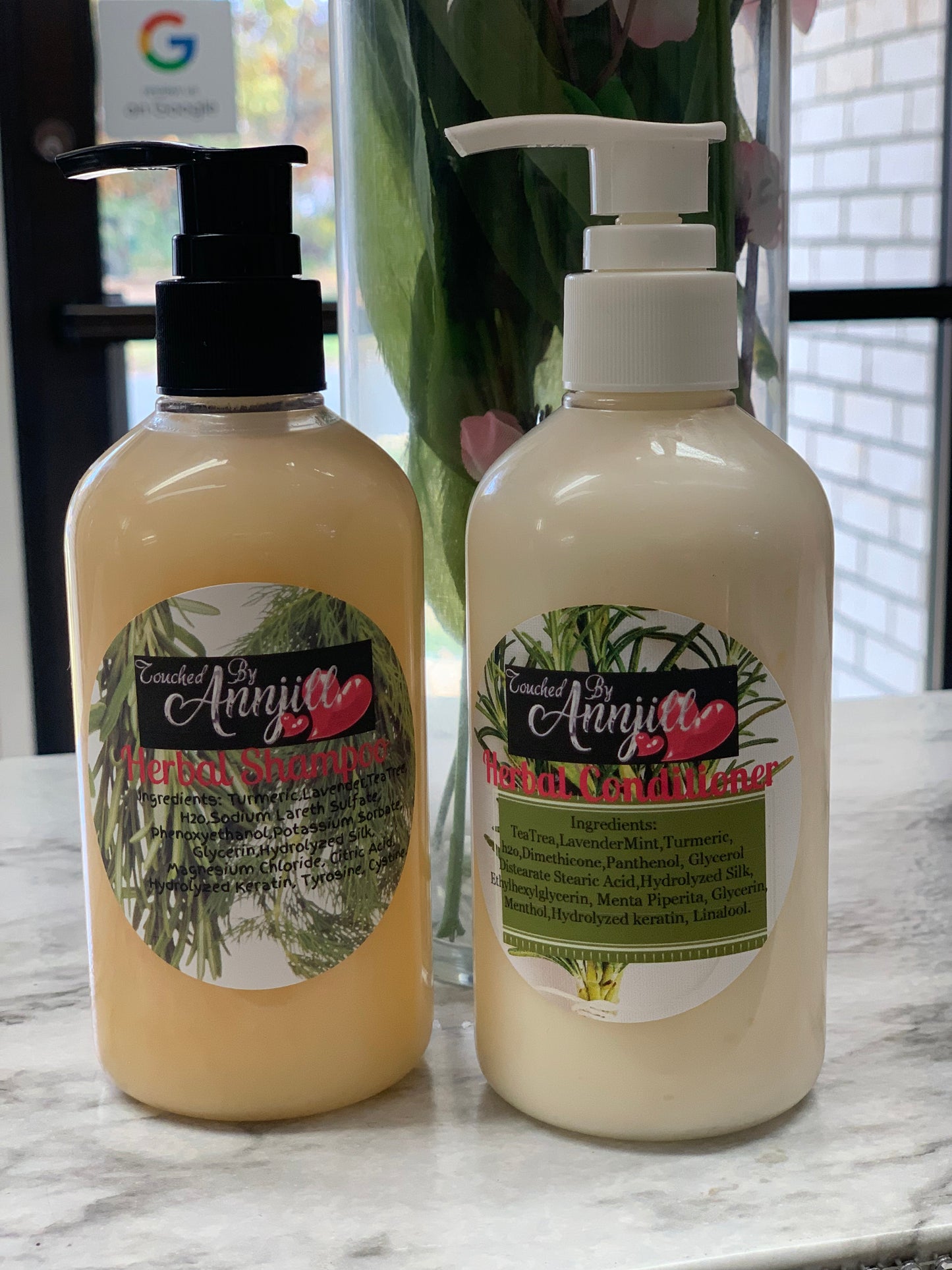 Herbal Shampoo & Conditioner Set